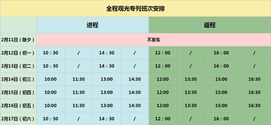 列車時刻表查詢（11月1日版）