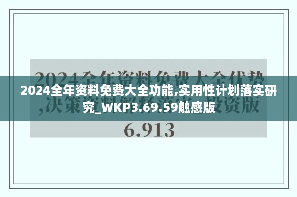 2024全年資料免費(fèi)大全功能,實(shí)用性計劃落實(shí)研究_WKP3.69.59觸感版