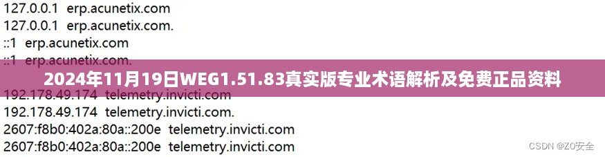 2024年11月19日WEG1.51.83真實(shí)版專業(yè)術(shù)語解析及免費(fèi)正品資料