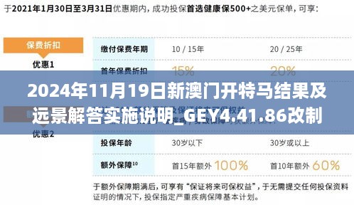 2024年11月19日新澳門開特馬結(jié)果及遠(yuǎn)景解答實(shí)施說明_GEY4.41.86改制版