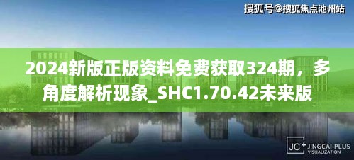 2024新版正版資料免費(fèi)獲取324期，多角度解析現(xiàn)象_SHC1.70.42未來版