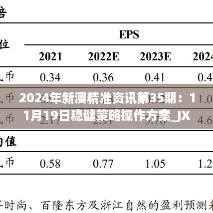 2024年新澳精準資訊第35期：11月19日穩(wěn)健策略操作方案_JXN5.13.30 DIY版