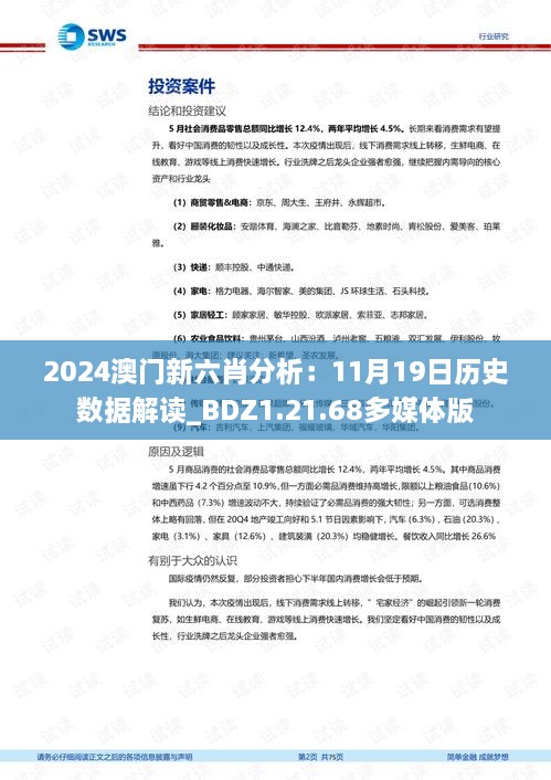 2024澳門新六肖分析：11月19日歷史數(shù)據(jù)解讀_BDZ1.21.68多媒體版