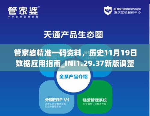 管家婆精準一碼資料，歷史11月19日數(shù)據(jù)應用指南_INI1.29.37新版調(diào)整