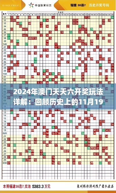 2024年澳門(mén)天天六開(kāi)獎(jiǎng)玩法詳解：回顧歷史上的11月19日_FRC8.16.57煉氣境