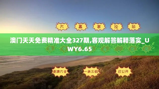 澳門天天免費精準(zhǔn)大全327期,客觀解答解釋落實_UWY6.65