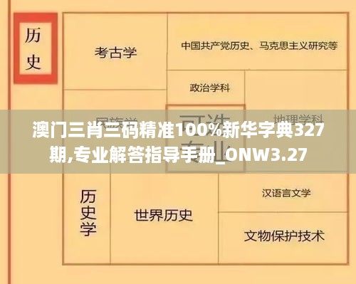 澳門三肖三碼精準(zhǔn)100%新華字典327期,專業(yè)解答指導(dǎo)手冊(cè)_ONW3.27