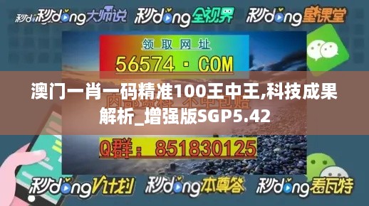 澳門一肖一碼精準100王中王,科技成果解析_增強版SGP5.42