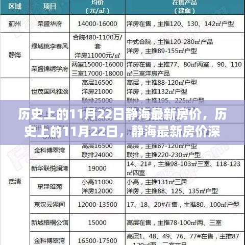 歷史上的11月22日靜海最新房價(jià)，歷史上的11月22日，靜海最新房價(jià)深度解析