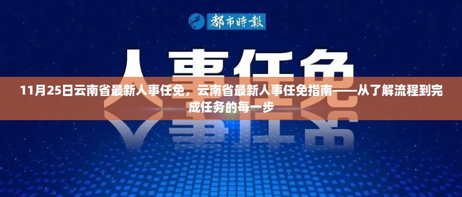 云南省最新人事任免詳解，從流程指南到任務(wù)完成每一步的指引