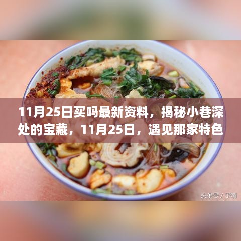 揭秘小巷深處寶藏，特色小店新鮮資訊，11月25日購物指南