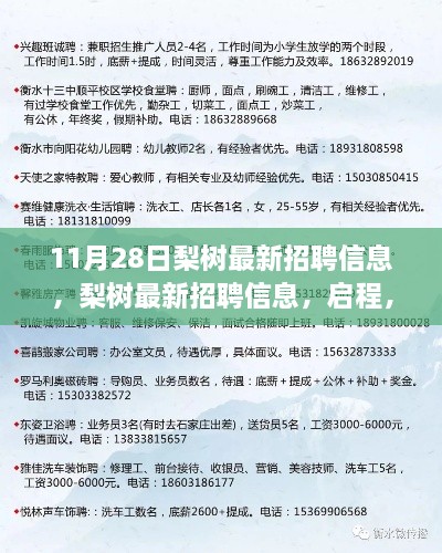 梨樹最新招聘信息，啟程探索自然美景的詩意之旅