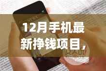 12月手機(jī)掙錢新項目，掌握未來，開啟勵志人生之旅！