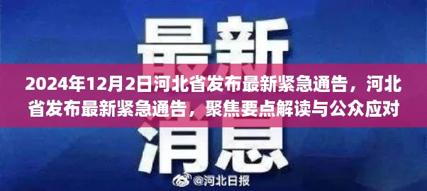 河北省最新緊急通告解讀與公眾應(yīng)對(duì)指南，聚焦要點(diǎn)解讀