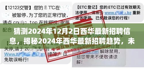 猜測2024年12月2日西華最新招聘信息，揭秘2024年西華最新招聘趨勢，未來職業(yè)機會預(yù)測