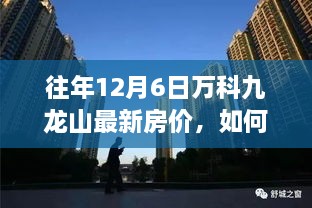 往年12月6日萬科九龍山最新房價，如何查詢往年12月6日萬科九龍山最新房價，詳細步驟指南