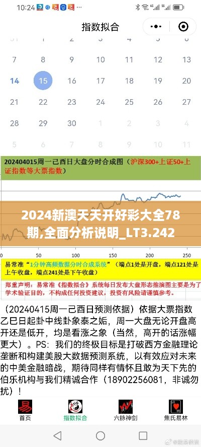 2024新澳天天開(kāi)好彩大全78期,全面分析說(shuō)明_LT3.242