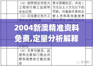 2004新澳精準資料免費,定量分析解釋定義_UHD款3.252