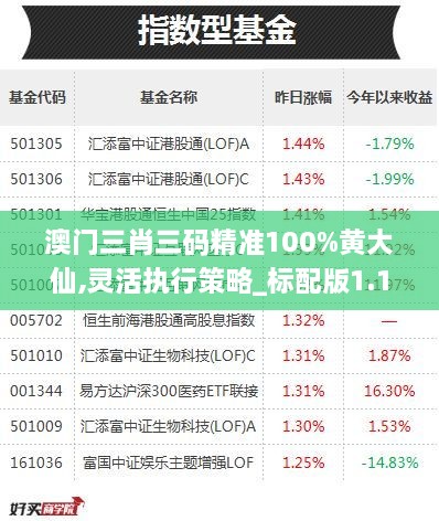 澳門三肖三碼精準100%黃大仙,靈活執(zhí)行策略_標配版1.177