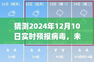 未來天氣之謎，友情與愛的預測之旅，2024年病毒實時預報猜想