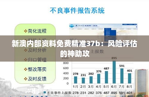 新澳內(nèi)部資料免費精準37b：風險評估的神助攻