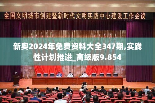 新奧2024年免費(fèi)資料大全347期,實(shí)踐性計(jì)劃推進(jìn)_高級(jí)版9.854