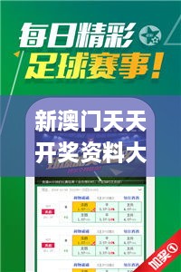 新澳門天天開獎資料大全,全面解析與深度體驗(yàn)_FT5.114