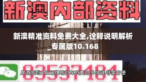 新澳精準(zhǔn)資料免費大全,詮釋說明解析_專屬版10.168