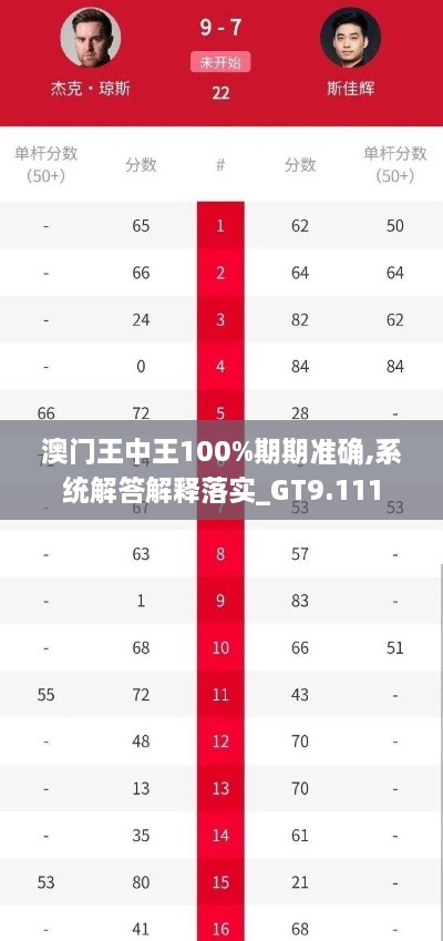 澳門王中王100%期期準(zhǔn)確,系統(tǒng)解答解釋落實(shí)_GT9.111