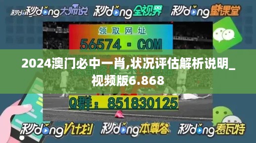 2024澳門必中一肖,狀況評估解析說明_視頻版6.868