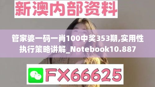 管家婆一碼一肖100中獎(jiǎng)353期,實(shí)用性執(zhí)行策略講解_Notebook10.887