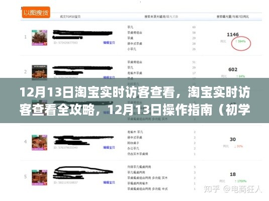 淘寶實(shí)時(shí)訪客查看全攻略，12月13日操作指南（適合初學(xué)者與進(jìn)階用戶）