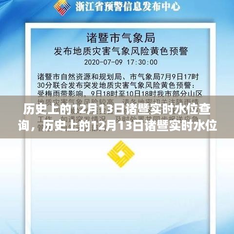 歷史上的12月13日諸暨實(shí)時(shí)水位數(shù)據(jù)解析與查詢指南