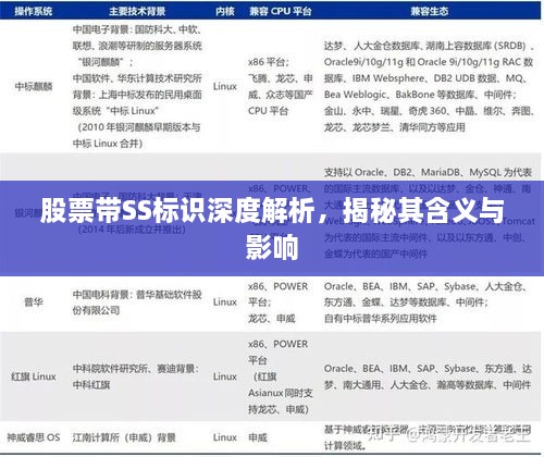 股票帶SS標(biāo)識(shí)深度解析，揭秘其含義與影響
