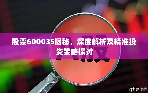 股票600035揭秘，深度解析及精準(zhǔn)投資策略探討