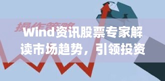 Wind資訊股票專家解讀市場趨勢，引領(lǐng)投資風向標