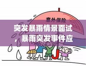 突發(fā)暴雨情景面試，暴雨突發(fā)事件應(yīng)急預(yù)案 