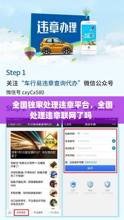 全國(guó)獨(dú)家處理違章平臺(tái)，全國(guó)處理違章聯(lián)網(wǎng)了嗎 