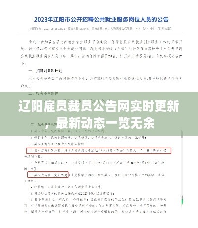 遼陽雇員裁員公告網(wǎng)實時更新，最新動態(tài)一覽無余