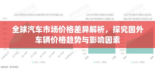 全球汽車市場價格差異解析，探究國外車輛價格趨勢與影響因素